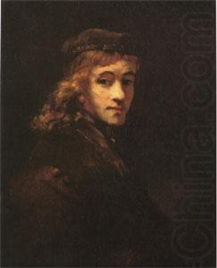 Portrait of Titus The Artist's Son (mk05), Rembrandt Peale